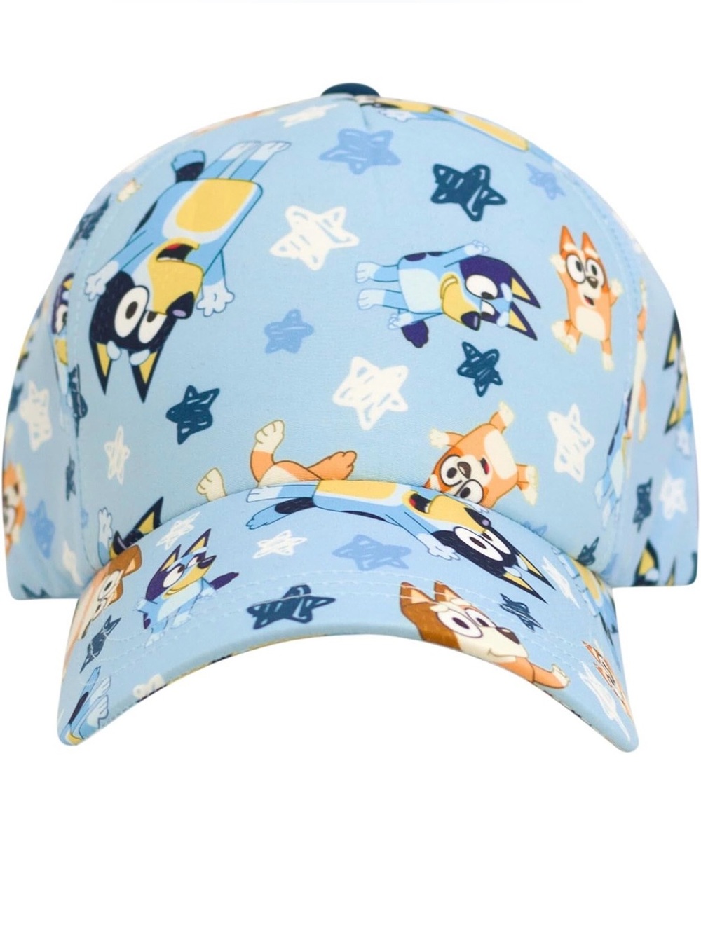 Blue Kids Baseball Cap with Cartoon Characters